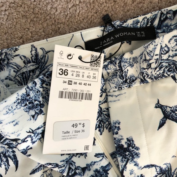 Zara Porcelain Pants - Picture 2 of 4